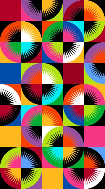 Northcott Colorworks Concepts by Deborah Edwards 20791 99 Panel Cotton 